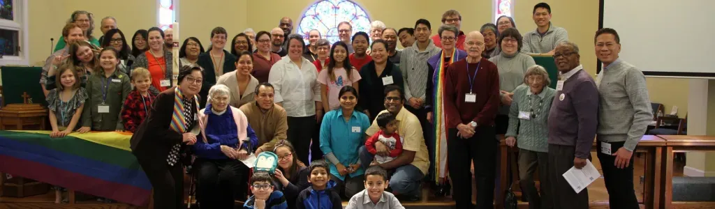A picture of our congregation.