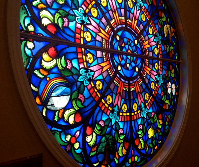 Rose Window at New Hope